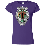 T-Shirts Purple / S Mandalorian Warrior Junior Slimmer-Fit T-Shirt