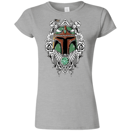 T-Shirts Sport Grey / S Mandalorian Warrior Junior Slimmer-Fit T-Shirt