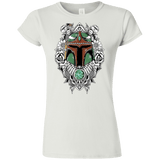 T-Shirts White / S Mandalorian Warrior Junior Slimmer-Fit T-Shirt