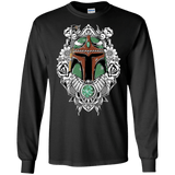 T-Shirts Black / S Mandalorian Warrior Men's Long Sleeve T-Shirt