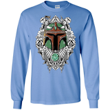 T-Shirts Carolina Blue / S Mandalorian Warrior Men's Long Sleeve T-Shirt