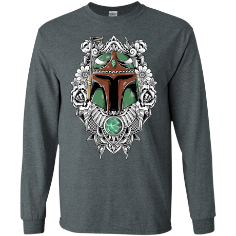 T-Shirts Dark Heather / S Mandalorian Warrior Men's Long Sleeve T-Shirt