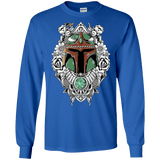 T-Shirts Royal / S Mandalorian Warrior Men's Long Sleeve T-Shirt