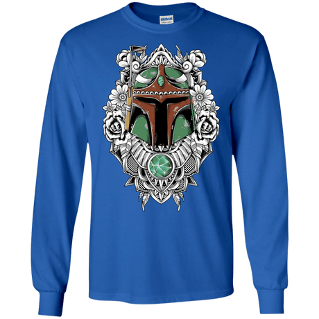 T-Shirts Royal / S Mandalorian Warrior Men's Long Sleeve T-Shirt