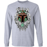 T-Shirts Sport Grey / S Mandalorian Warrior Men's Long Sleeve T-Shirt