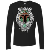 T-Shirts Black / S Mandalorian Warrior Men's Premium Long Sleeve