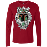 T-Shirts Cardinal / S Mandalorian Warrior Men's Premium Long Sleeve