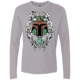 T-Shirts Heather Grey / S Mandalorian Warrior Men's Premium Long Sleeve