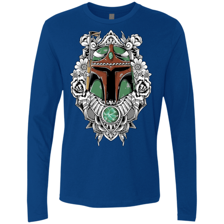 T-Shirts Royal / S Mandalorian Warrior Men's Premium Long Sleeve