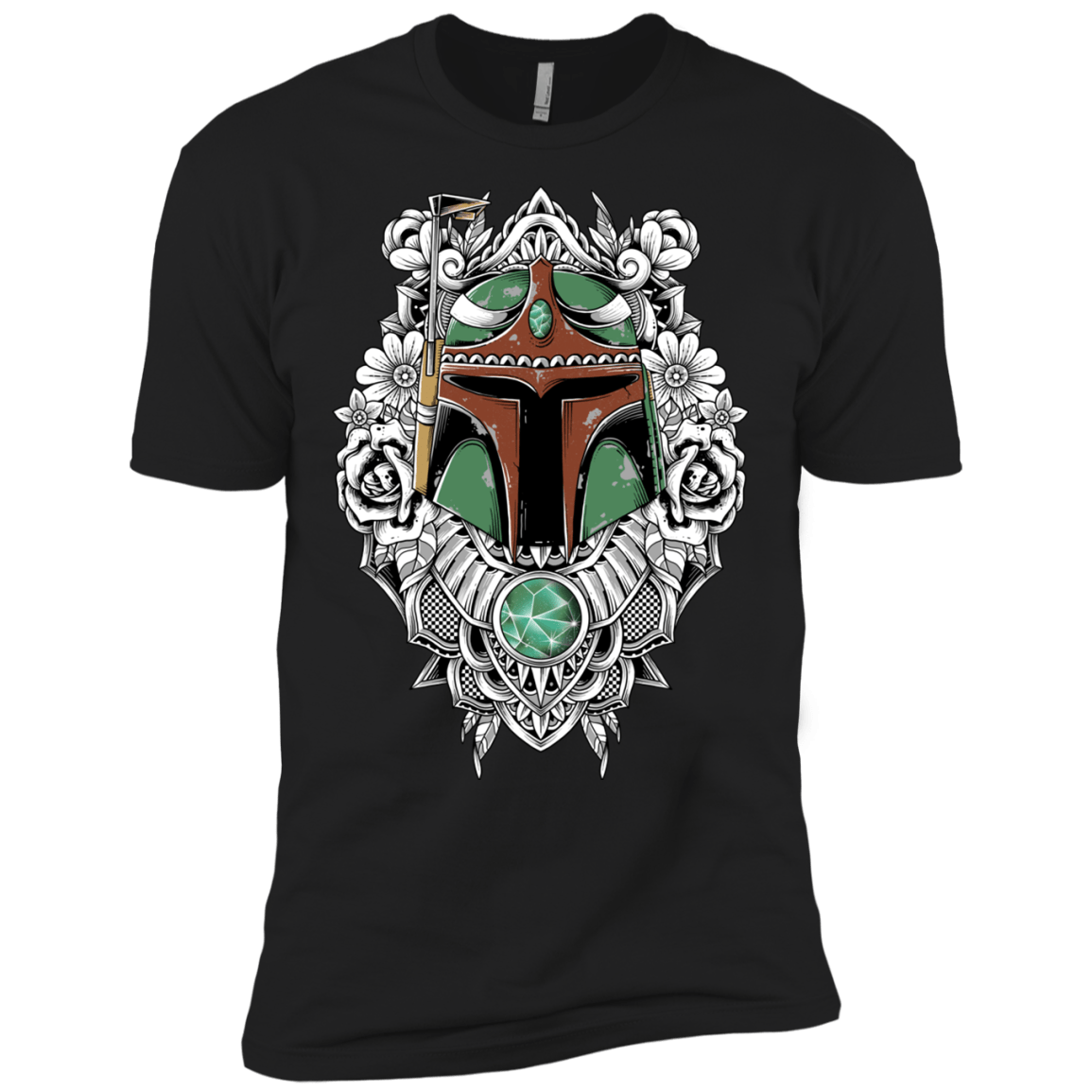 T-Shirts Black / X-Small Mandalorian Warrior Men's Premium T-Shirt