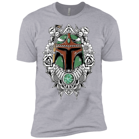 T-Shirts Heather Grey / X-Small Mandalorian Warrior Men's Premium T-Shirt