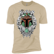 T-Shirts Sand / X-Small Mandalorian Warrior Men's Premium T-Shirt