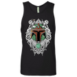 T-Shirts Black / S Mandalorian Warrior Men's Premium Tank Top