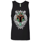 T-Shirts Black / S Mandalorian Warrior Men's Premium Tank Top