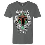 T-Shirts Heavy Metal / X-Small Mandalorian Warrior Men's Premium V-Neck