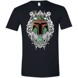 T-Shirts Black / X-Small Mandalorian Warrior Men's Semi-Fitted Softstyle
