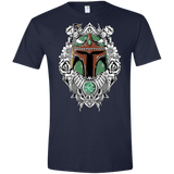 T-Shirts Navy / X-Small Mandalorian Warrior Men's Semi-Fitted Softstyle