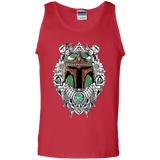 T-Shirts Red / S Mandalorian Warrior Men's Tank Top