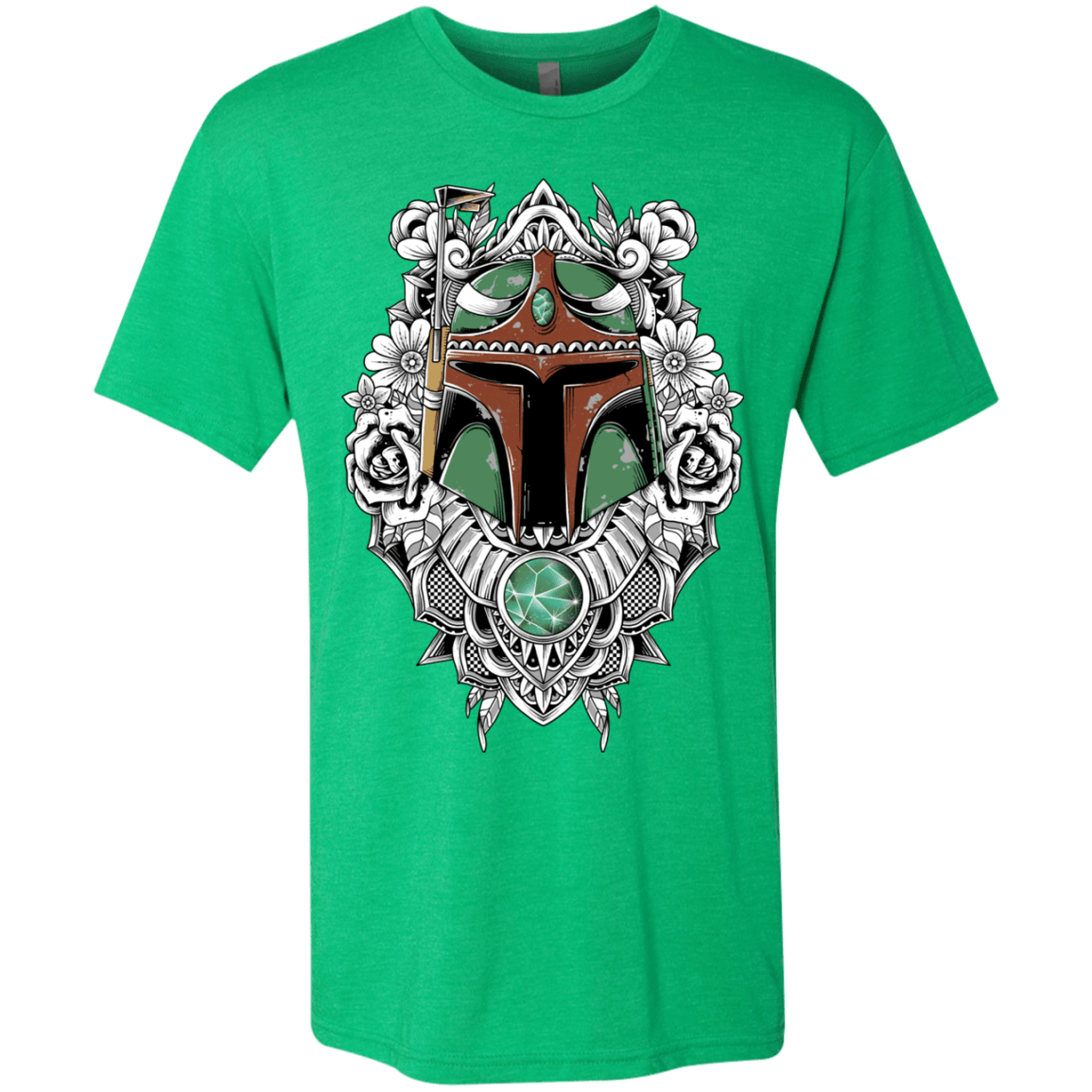 T-Shirts Envy / S Mandalorian Warrior Men's Triblend T-Shirt