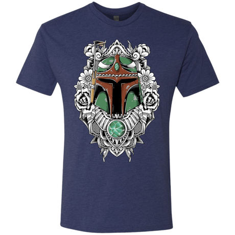 T-Shirts Vintage Navy / S Mandalorian Warrior Men's Triblend T-Shirt