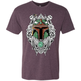 T-Shirts Vintage Purple / S Mandalorian Warrior Men's Triblend T-Shirt