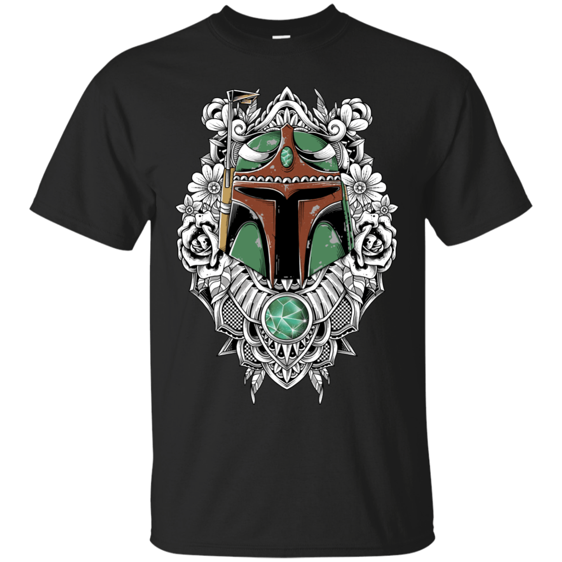 T-Shirts Black / S Mandalorian Warrior T-Shirt