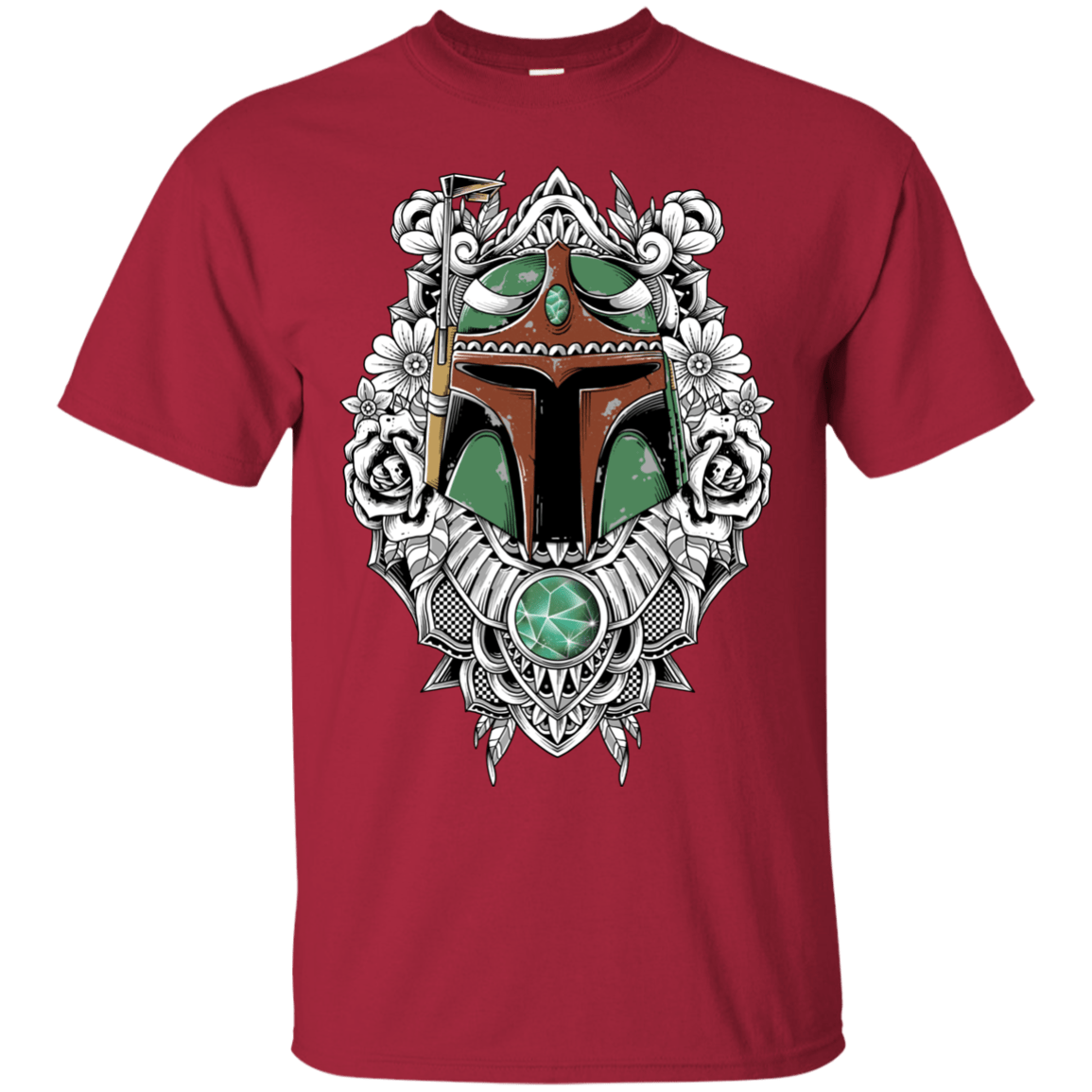 T-Shirts Cardinal / S Mandalorian Warrior T-Shirt