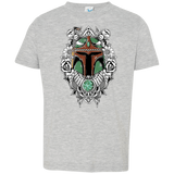 T-Shirts Heather Grey / 2T Mandalorian Warrior Toddler Premium T-Shirt