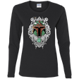 T-Shirts Black / S Mandalorian Warrior Women's Long Sleeve T-Shirt