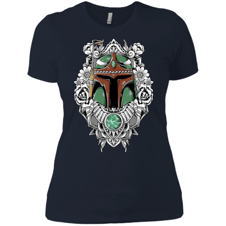 T-Shirts Midnight Navy / X-Small Mandalorian Warrior Women's Premium T-Shirt
