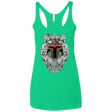 T-Shirts Envy / X-Small Mandalorian Warrior Women's Triblend Racerback Tank