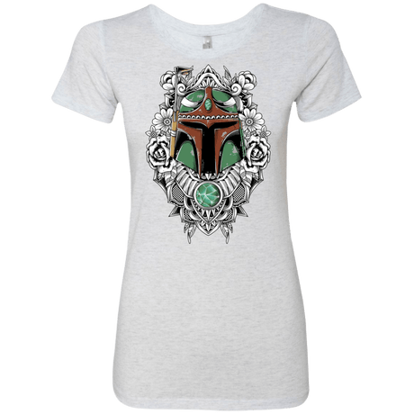 T-Shirts Heather White / S Mandalorian Warrior Women's Triblend T-Shirt