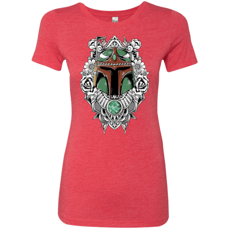 T-Shirts Vintage Red / S Mandalorian Warrior Women's Triblend T-Shirt