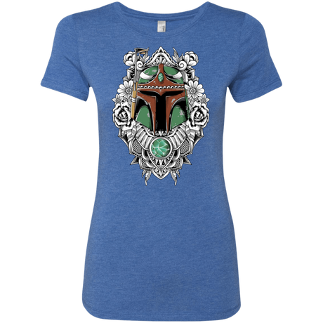T-Shirts Vintage Royal / S Mandalorian Warrior Women's Triblend T-Shirt
