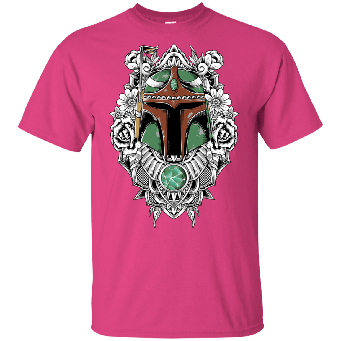 T-Shirts Heliconia / YXS Mandalorian Warrior Youth T-Shirt