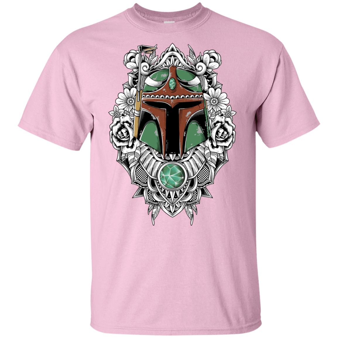 T-Shirts Light Pink / YXS Mandalorian Warrior Youth T-Shirt