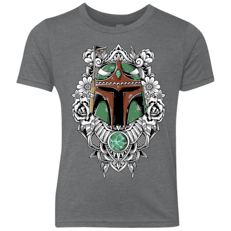 T-Shirts Premium Heather / YXS Mandalorian Warrior Youth Triblend T-Shirt