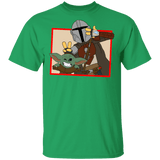 T-Shirts Irish Green / S Mando And Baby T-Shirt