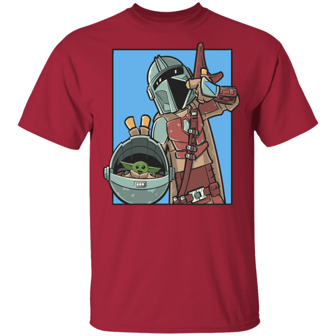 T-Shirts Cardinal / S Mando and the Child T-Shirt