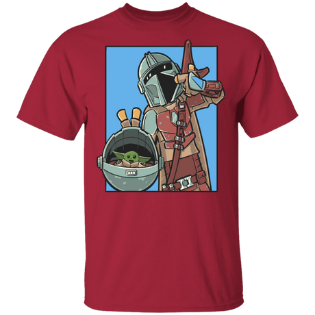 T-Shirts Cardinal / S Mando and the Child T-Shirt