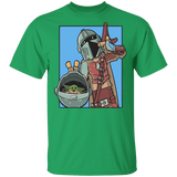 T-Shirts Irish Green / S Mando and the Child T-Shirt