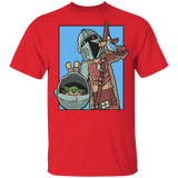 T-Shirts Red / YXS Mando and the Child Youth T-Shirt