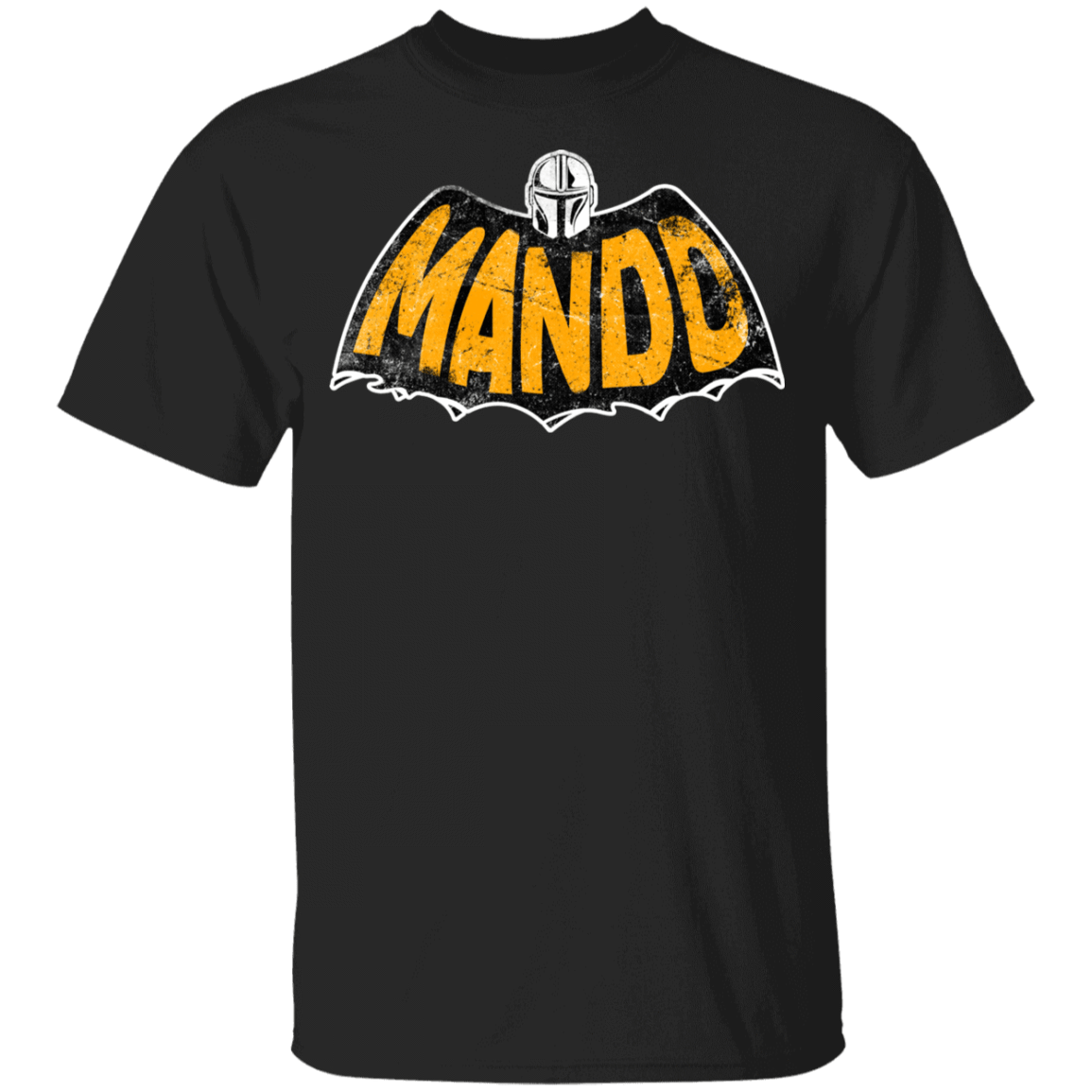 T-Shirts Black / YXS Mando Bat Youth T-Shirt