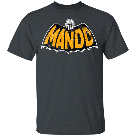 T-Shirts Dark Heather / YXS Mando Bat Youth T-Shirt