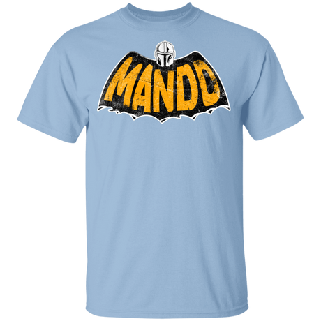 T-Shirts Light Blue / YXS Mando Bat Youth T-Shirt