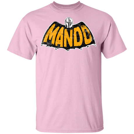 T-Shirts Light Pink / YXS Mando Bat Youth T-Shirt