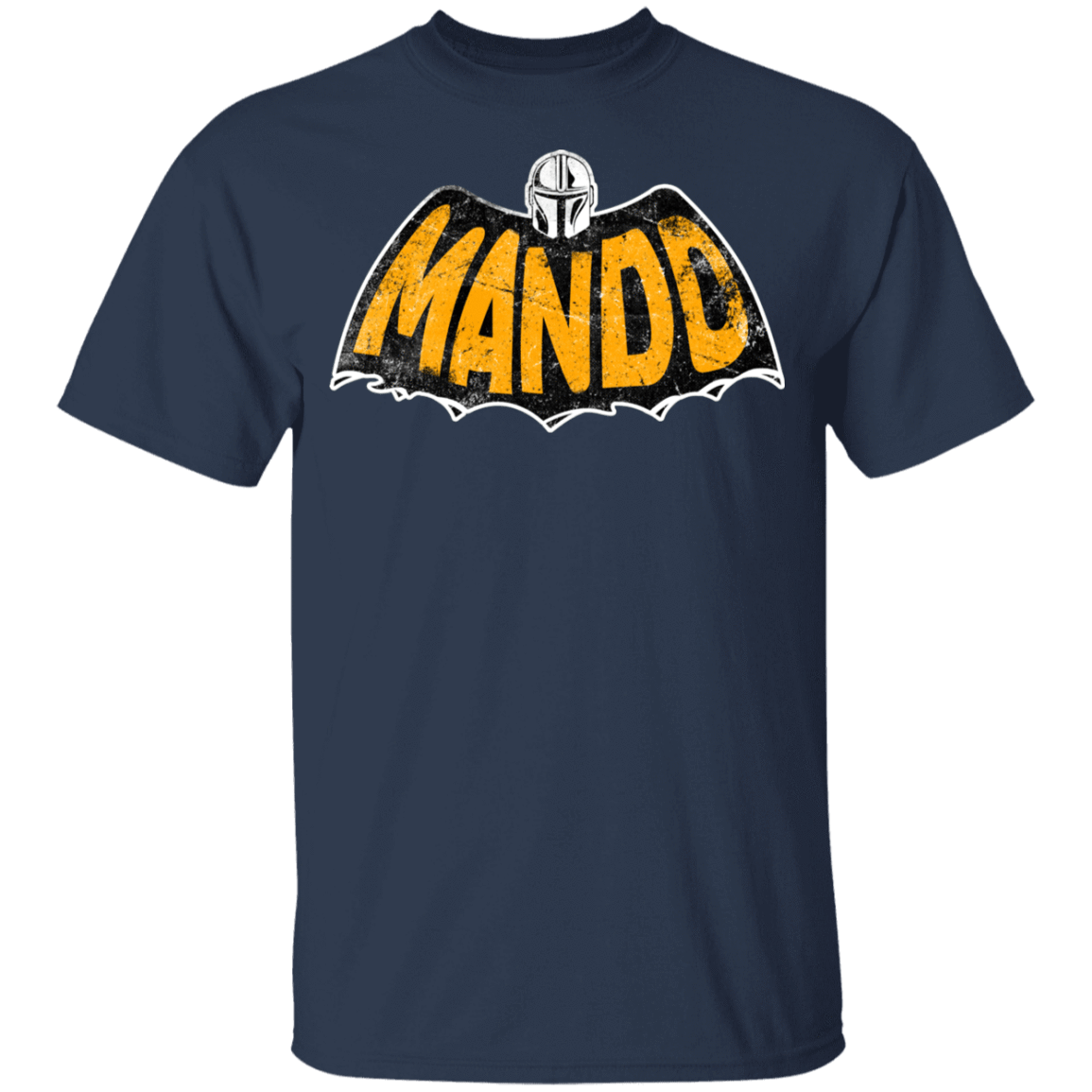 T-Shirts Navy / YXS Mando Bat Youth T-Shirt