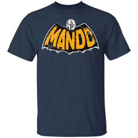 T-Shirts Navy / YXS Mando Bat Youth T-Shirt