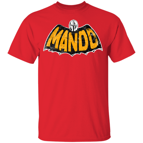 T-Shirts Red / YXS Mando Bat Youth T-Shirt