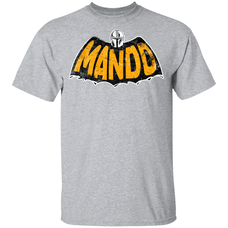 T-Shirts Sport Grey / YXS Mando Bat Youth T-Shirt